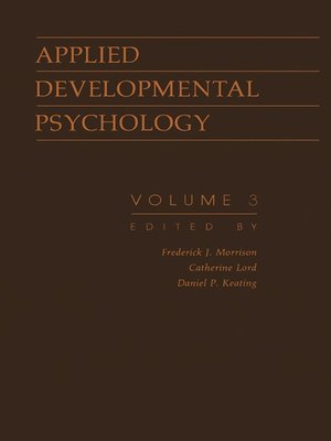 cover image of Psychological Development in Infancy